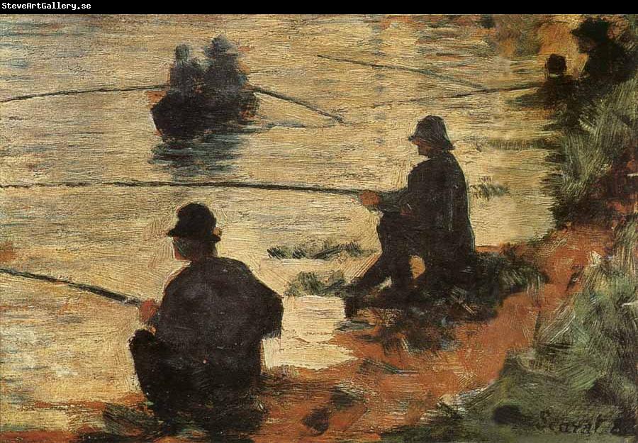 Georges Seurat Fisherman